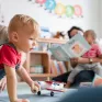 Petits enfants en crèche